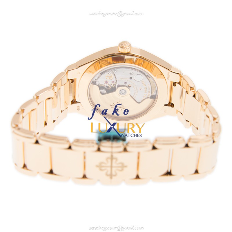 Patek Philippe 7300-1200R-001 Replica Watch With 18kt Rose Gold Case, Brown Dial Automatic - Image 4