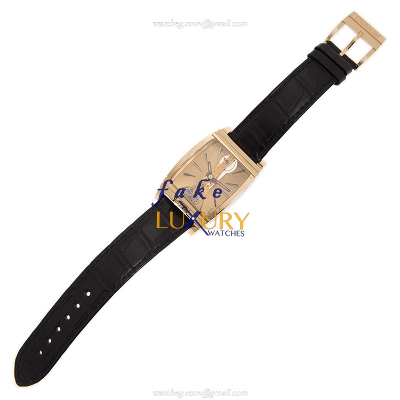 Corum 113.770.56-0001 GD02 Bridge Replica Watch, Gold Dial, 18kt Yellow Gold Case, Manual Wind - Image 2