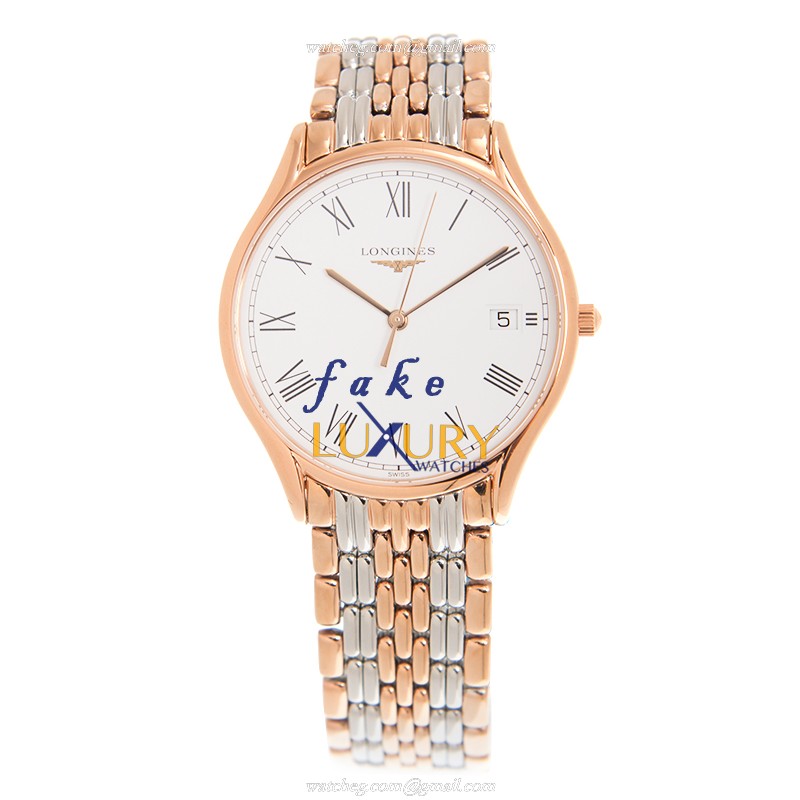 Longines Lyre L4.759.1.11.7 - Replica Watch - Quartz - 35mm PVD Gold Case - White Dial - Image 2
