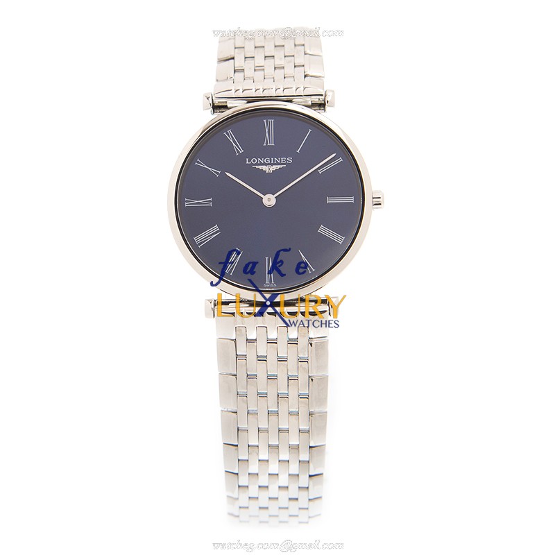 Longines La Grande Automatic L4.512.4.94.6 Blue Dial Stainless Steel Replica Watch - Image 2