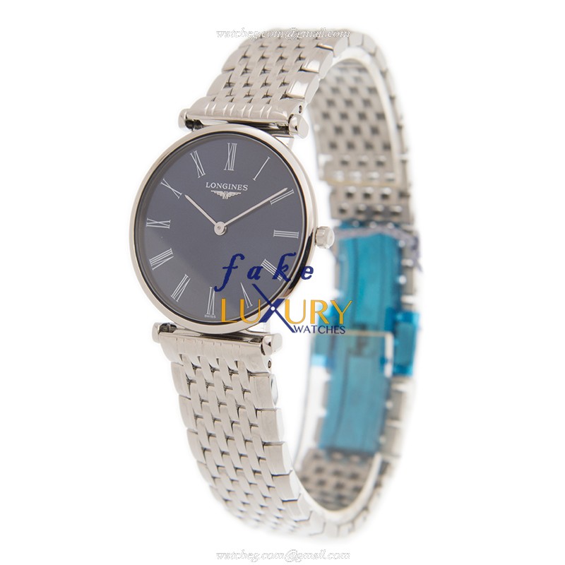 Longines La Grande Automatic L4.512.4.94.6 Blue Dial Stainless Steel Replica Watch - Image 3