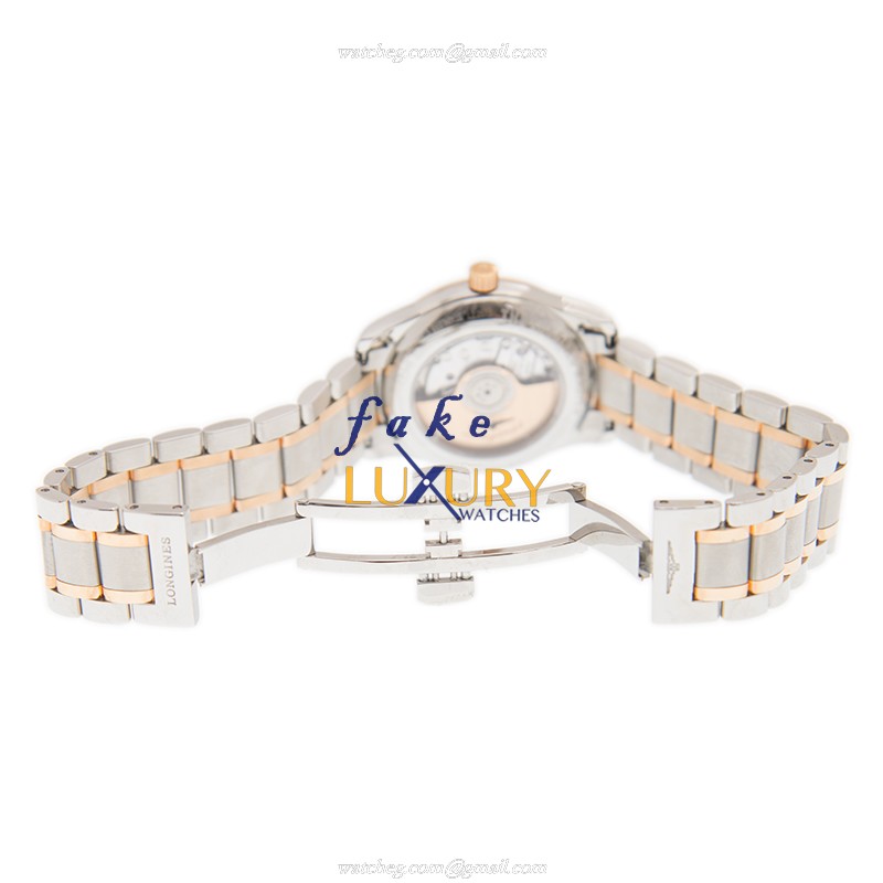- LONG-01234 - Longines L2.257.5.67.7 Replica Watch - Automatic - 18kt Rose Gold & Steel Case - Image 5