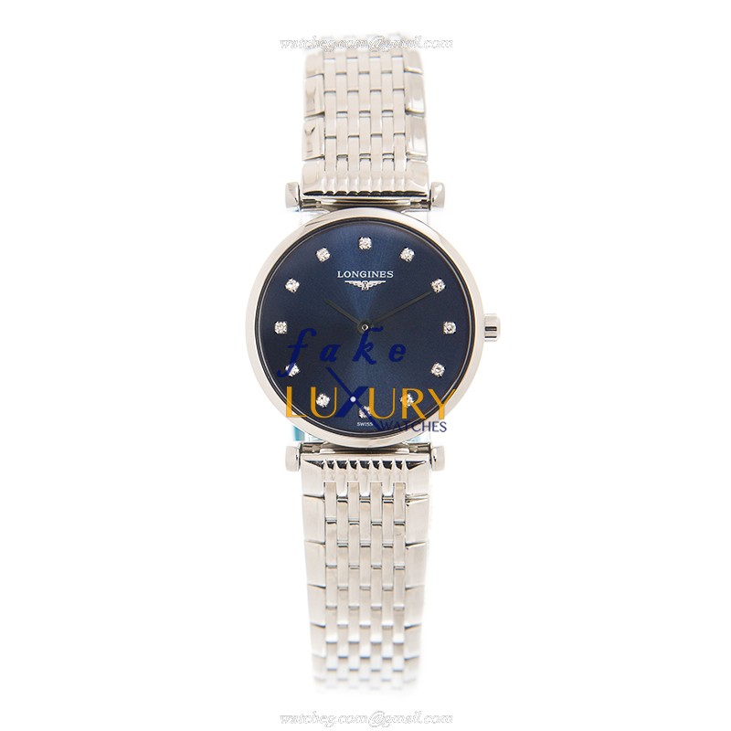 Longines L4.209.4.97.6 Replica Watch - Automatic - Stainless Steel Case - Blue Dial - Image 2