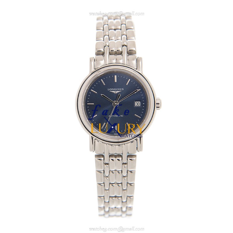 Longines L4.321.4.92.6 Replica Watch Automatic Blue Dial Silver Stainless Steel Strap - Image 2