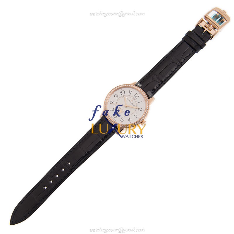 Jaeger-Lecoultre Q3442430 RENDEZ VOUS Auto 18kt Rose Gold Diamond Bezel Replica Watch - Image 2