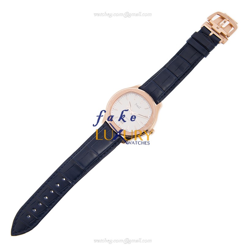 Piaget G0A43010 POLO Replica Watch, Automatic Movement, White Dial, 18kt Rose Gold Case - Image 2
