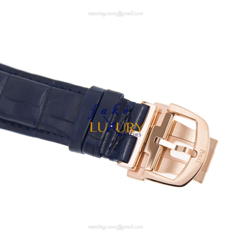Piaget G0A43010 POLO Replica Watch, Automatic Movement, White Dial, 18kt Rose Gold Case - Image 4