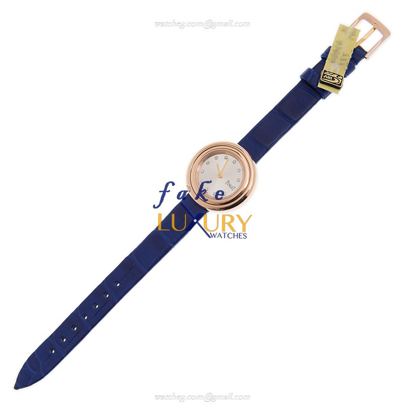 Piaget G0A43081 Possession Replica Watch, Quartz Movement, 18kt Rose Gold Case, Silvery Dial - Image 2