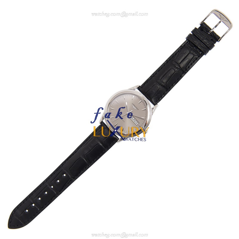 Longines L4.899.4.72.2 FLAGSHIP Automatic Steel Replica Watch - Model Number: L4.899.4.72.2 - Image 2