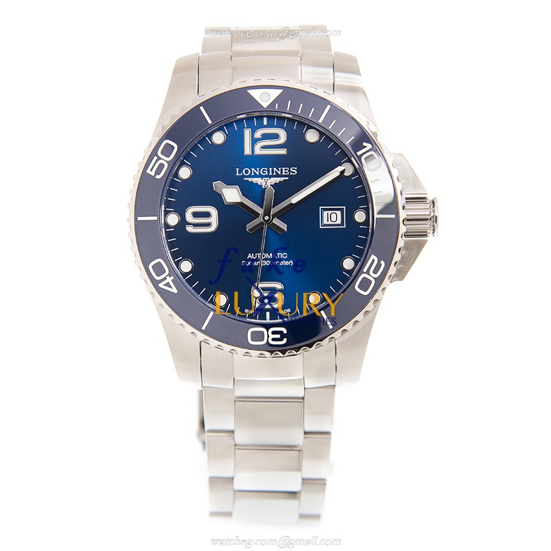 Longines L3.782.4.96.6 Replica Watch, Swiss Automatic, Stainless Steel Case, Blue Dial - Image 2