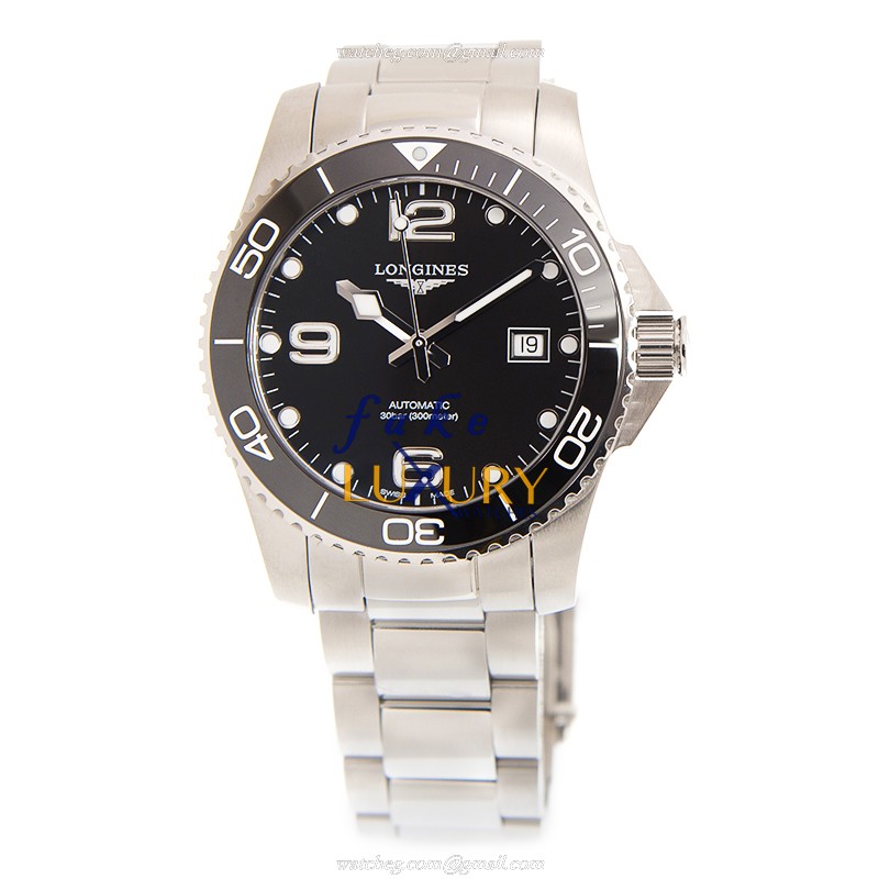 Longines Conquest L3.781.4.56.6 - Replica Watch - Automatic - Steel Case - Black Dial - 41mm - Image 2