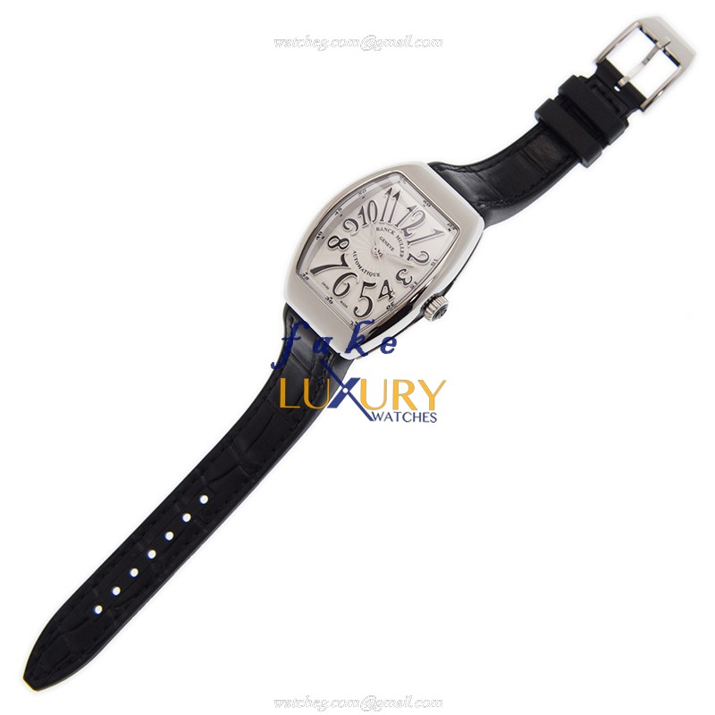 Franck Muller V29 SC AT FO AC.NR Vanguard Replica Watch, Automatic, Silver Dial, Steel Case - Image 2