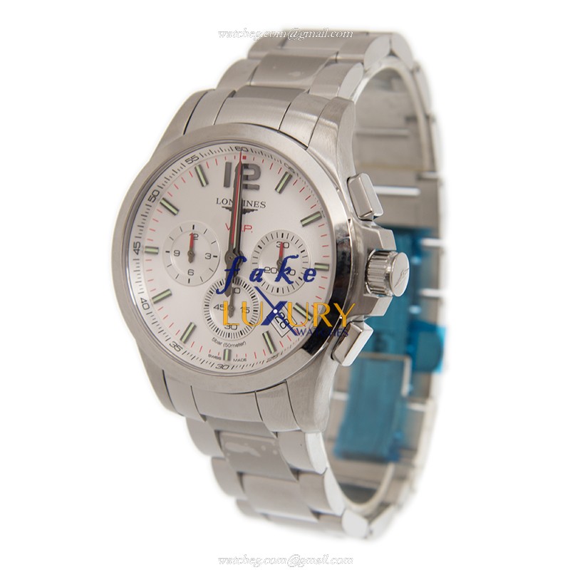 -15202ST.OO.1240ST.01 - Longines L3.717.4.76.6 Replica Watch - Quartz - White Dial Silver Strap - Image 3