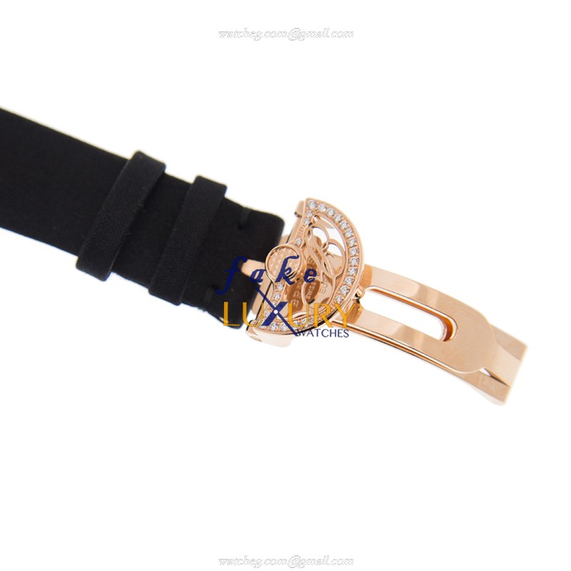 Breguet 8908BR/5T/864/D00D Reine de Naples | Automatic | 18kt Rose Gold & Diamonds | Silk Strap - Image 4