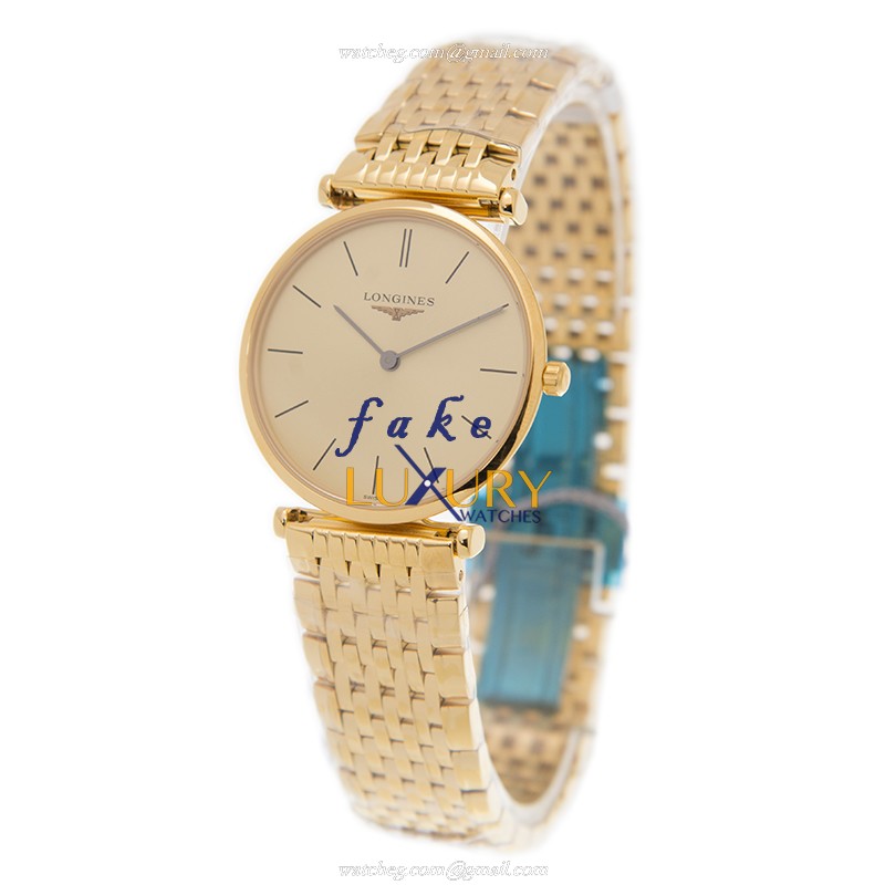 Longines L4.512.2.32.8 La Grande Quartz PVD Gold 29mm | Automatic | Steel | Replica Watch - Image 3
