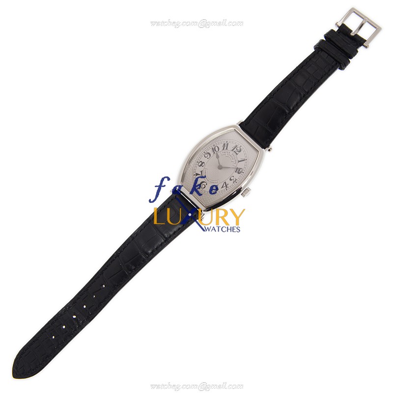 Patek Philippe 5098P-001 Gondolo 950 Platinum Manual Wind Silver Dial Replica Watch - Image 2