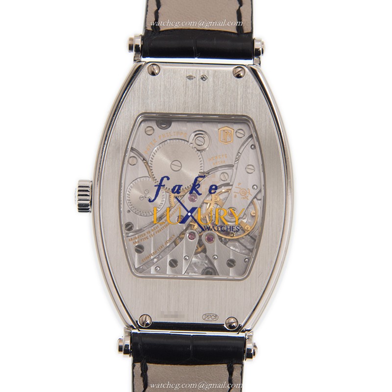 Patek Philippe 5098P-001 Gondolo 950 Platinum Manual Wind Silver Dial Replica Watch - Image 3