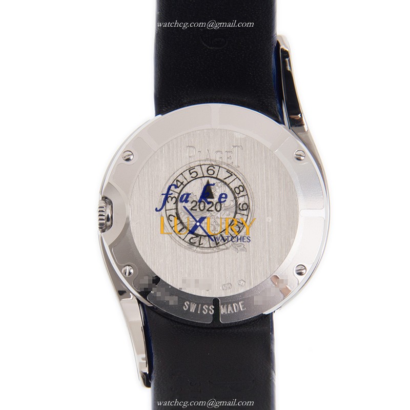 Piaget G0A42163 Limelight Replica Watch, 18kt White Gold & Diamond Case, Blue Dial, Quartz - Image 3