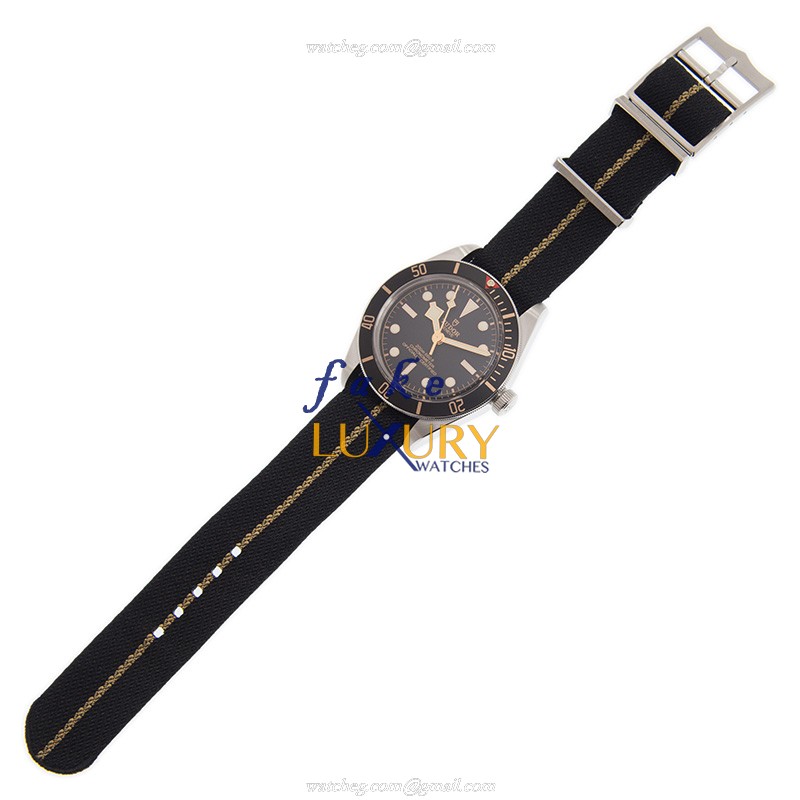 Tudor 79030N-CS BLACK BAY 1958 Automatic Steel Case Replica Watch - Swiss Movement, Black Dial - Image 2