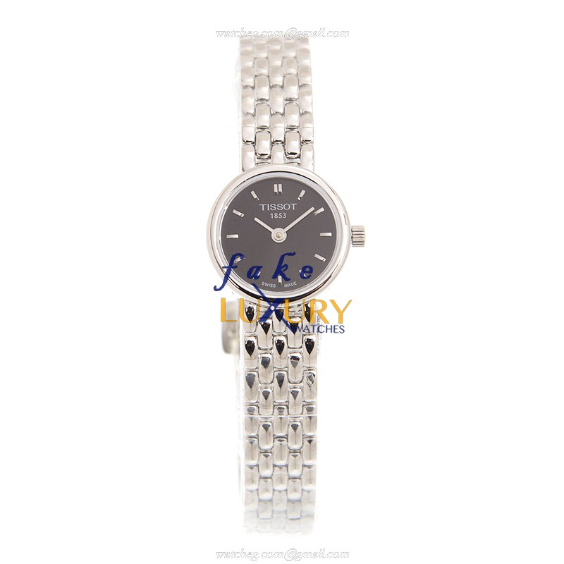 Tissot T058.009.11.051.00 Replica Watch Quartz Movement Black Dial Stainless Steel Case - Image 2