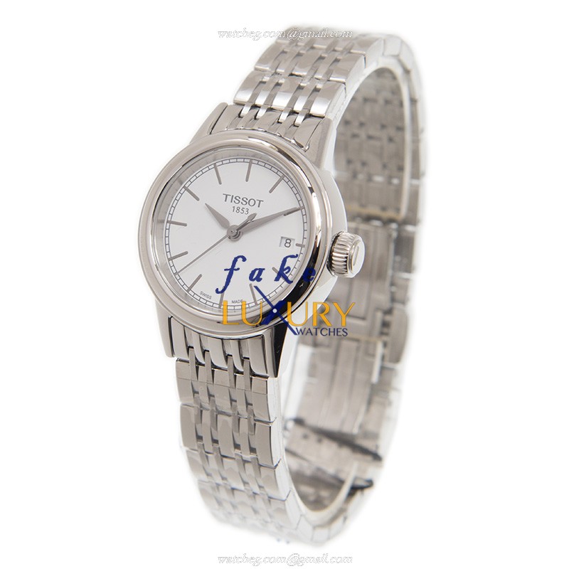 Tissot T085.210.11.011.00 Replica Watch, Quartz Movement, White Dial, Silver Stainless Steel - Image 3