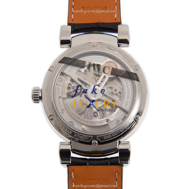 IWC IW358101 Da Vinci Replica Watch With Automatic Movement, White Dial, Steel Case - Image 3