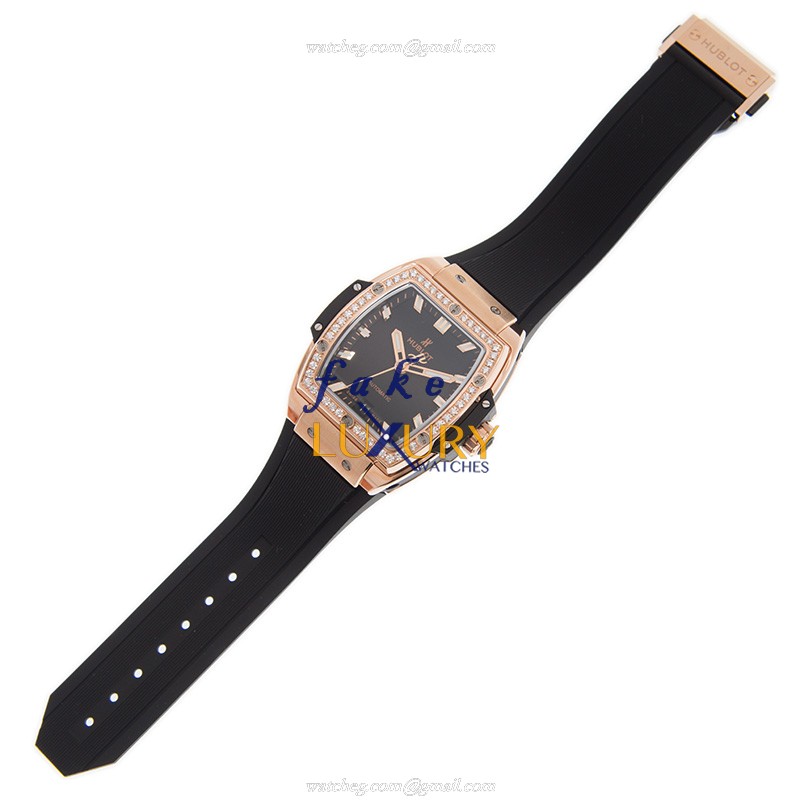 Hublot 665.OX.1180.RX.1204 BIG BANG Automatic 18kt Rose Gold & Diamonds Replica Watch - Swiss - Image 2