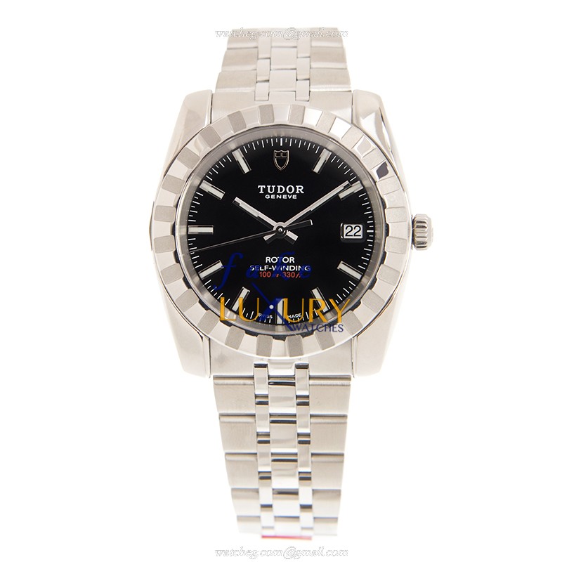 21010-62580-BK - Tudor Classic Replica Watch Automatic Steel Black Dial - Image 2