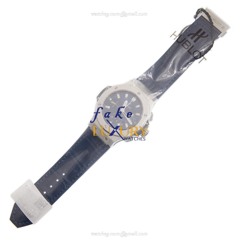 -301.SX.7170.LR - Hublot BIG BANG Automatic Replica Watch - Blue Dial & Alligator Strap - Image 2
