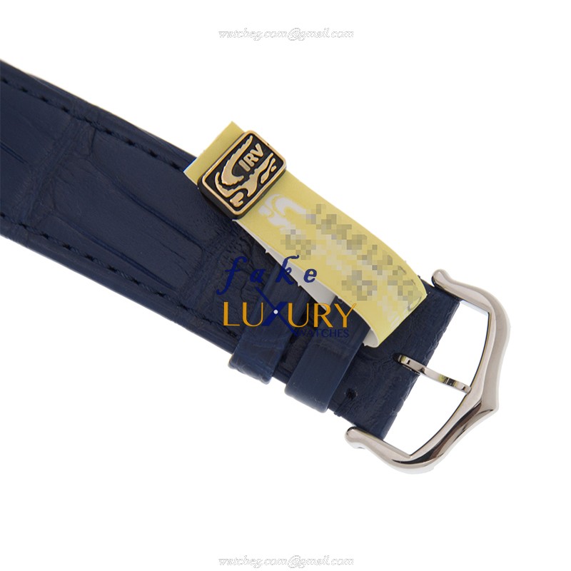 Cartier WSNM0011 DRIVE DE CARTIER Manual Wind Steel Silver Dial Alligator Strap Replica Watch - Image 4