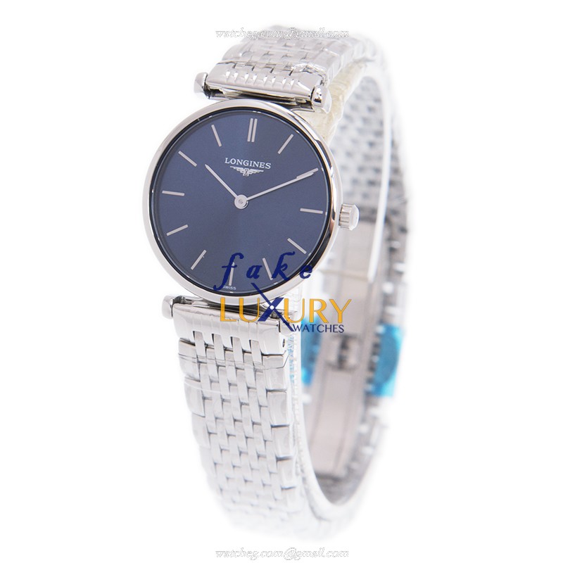 Longines L4.209.4.95.6 Replica Watch, Blue Dial, Quartz Movement, Steel Case - Image 3