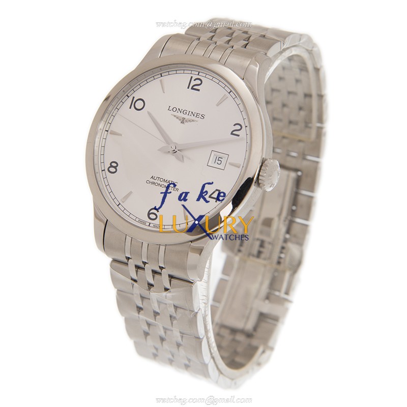 Longines L2.821.4.76.6 | Automatic | Silver Dial | Stainless Steel | Replica Watch - Image 3