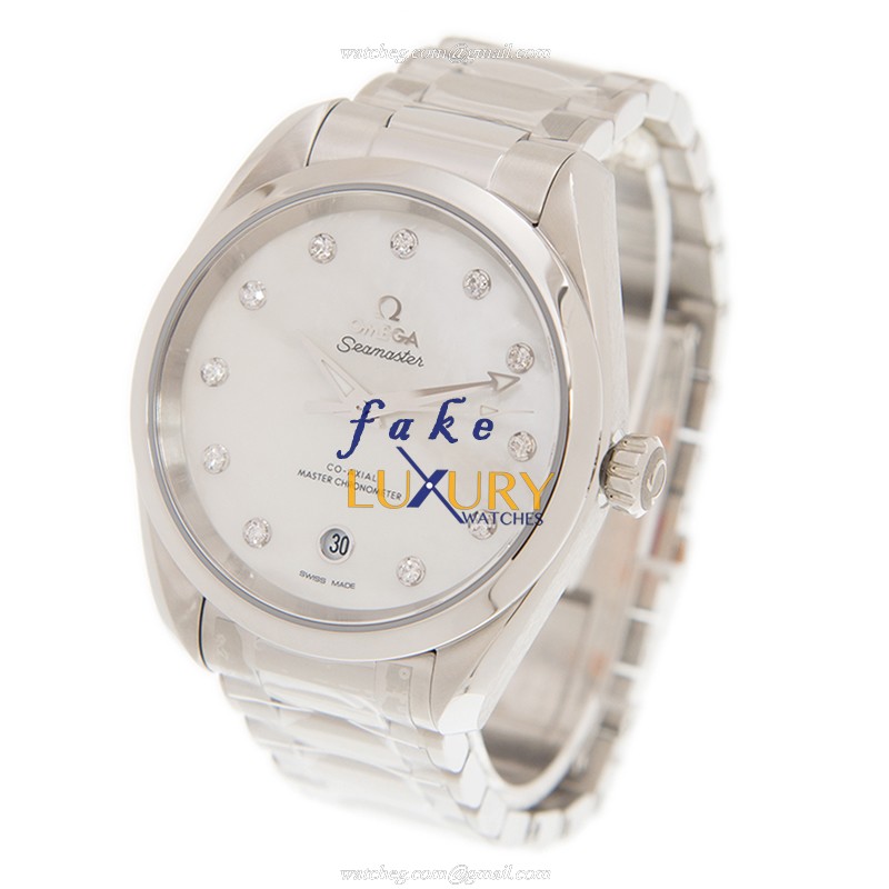 Omega SEAMASTER Automatic Stainless Steel Replica Watch, 220.10.38.20.55.001, White Dial, Sapphire - Image 3