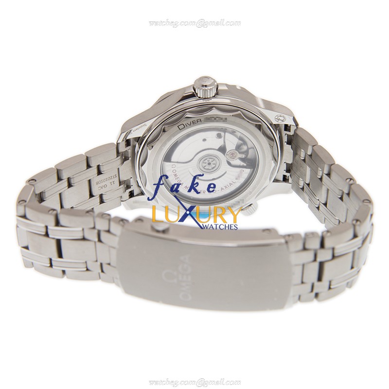 Omega Seamaster 210.30.42.20.06.001 Replica Watch, Automatic Movement, Gray Dial, Steel Bracelet - Image 4