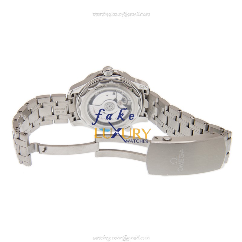 Omega Seamaster 210.30.42.20.06.001 Replica Watch, Automatic Movement, Gray Dial, Steel Bracelet - Image 5