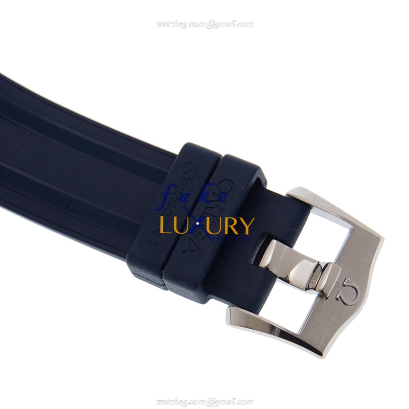 Omega Seamaster 210.32.42.20.06.001 Replica Watch With Automatic Movement, Gray Dial, Blue Rubber - Image 4