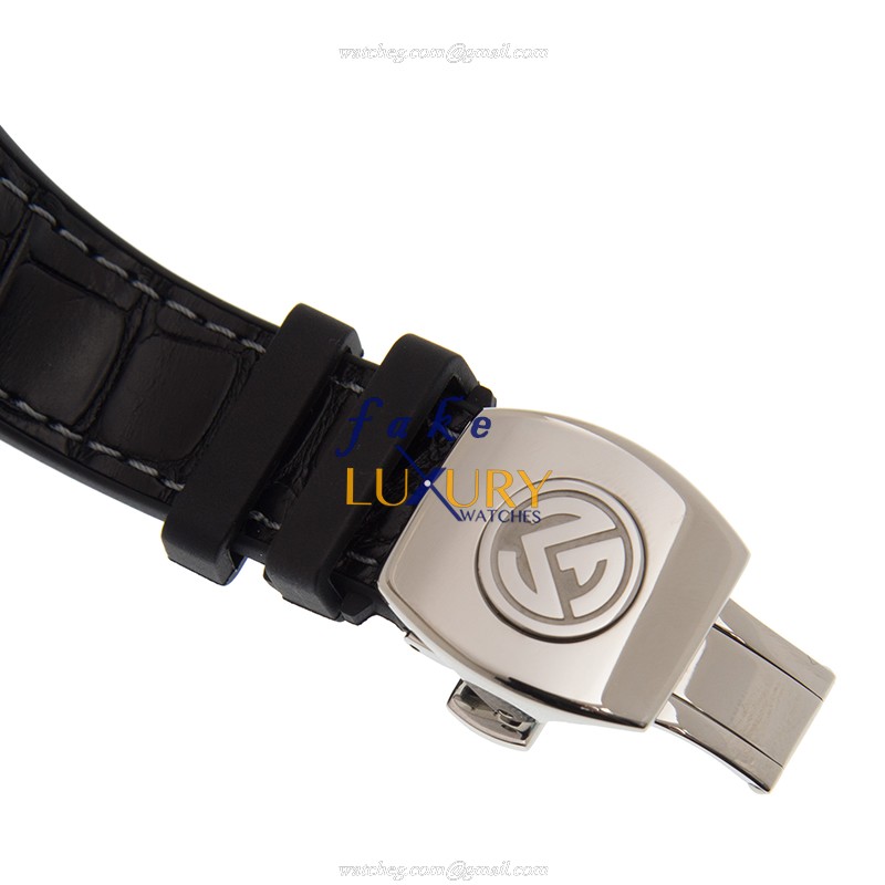 Franck Muller V 41 SC DT AC.NR AUTO Silver Dial Steel Case Replica Watch - Image 4