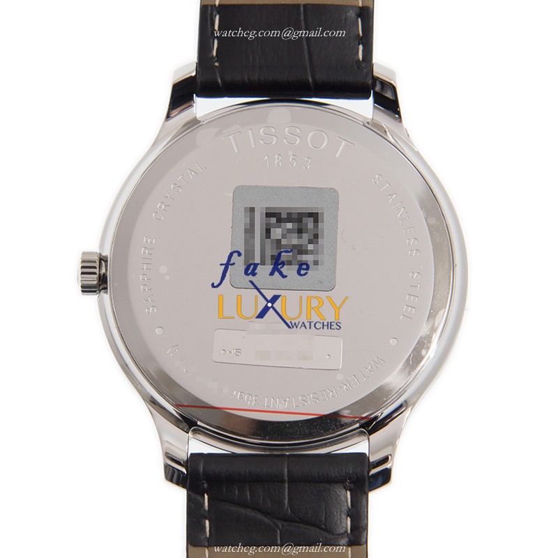 Tissot T063.610.16.058.00 Replica Watch, Quartz Movement, Black Dial, 42mm Steel Case - Image 3