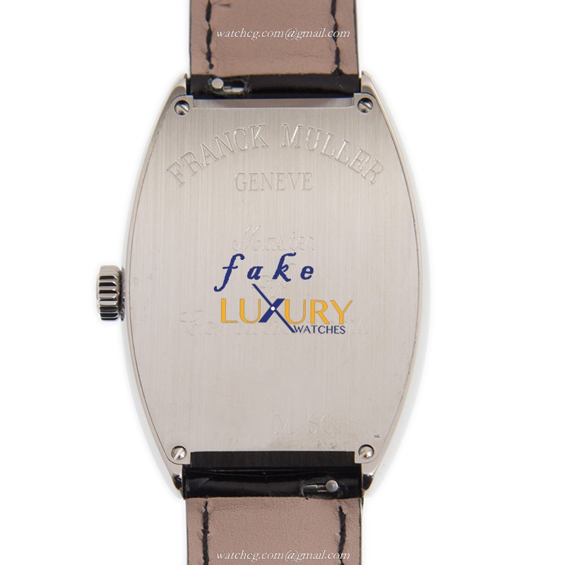 Franck Muller 5851 M SC AC Cintree Curvex Automatic Replica Watch, Silver Dial Steel Case - Image 3