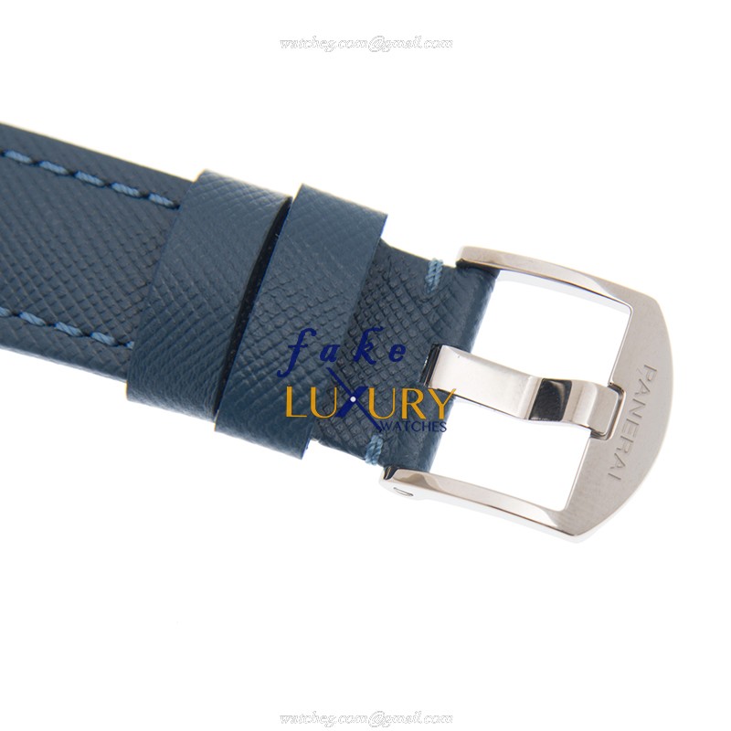 Panerai PAM00906 LUMINOR Automatic White Dial Steel Case Replica Watch - Image 4