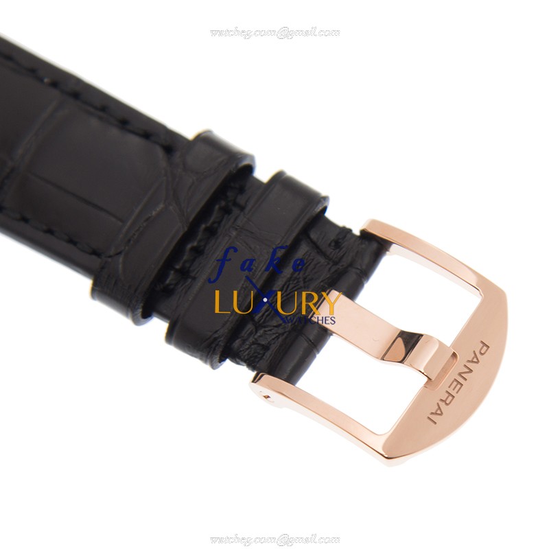 Panerai PAM00908 LUMINOR Auto 38mm 18kt Rose Gold Replica Watch - Image 4