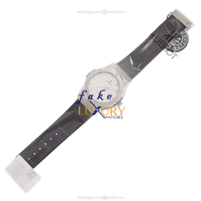 -542.NX.2611.LR Hublot Classic Fusion Automatic Replica Watch - Stainless Steel - White Dial - Image 2