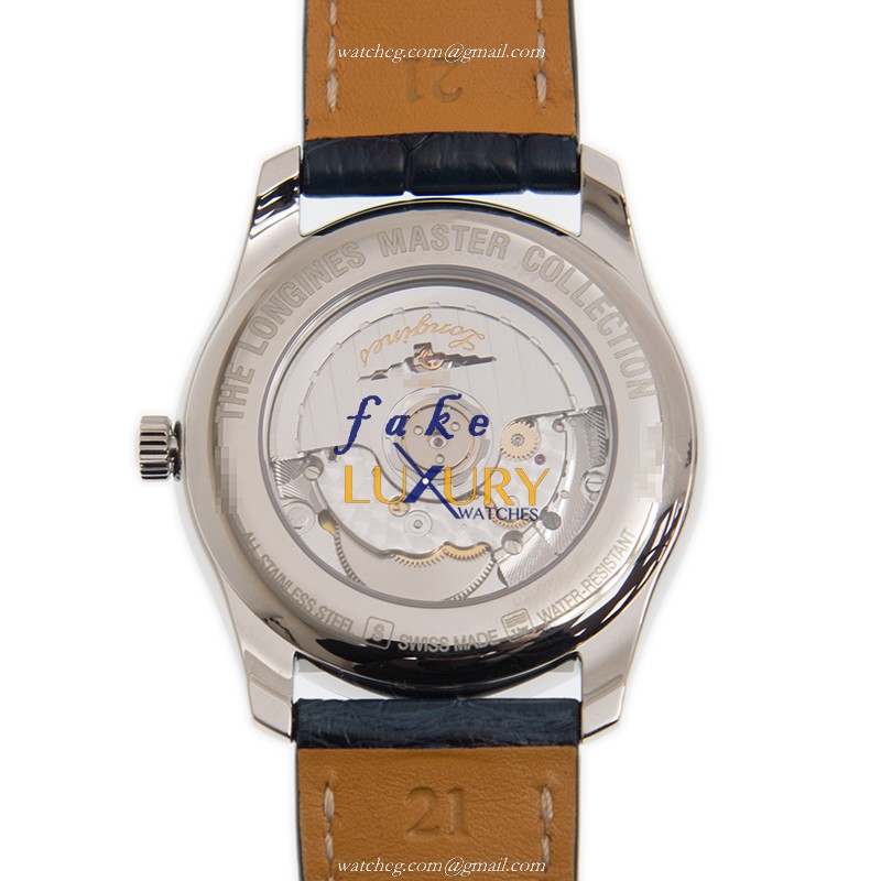 L2.793.4.92.2 - Longines Master Replica Watch - Automatic - Blue Dial - Steel - Image 3