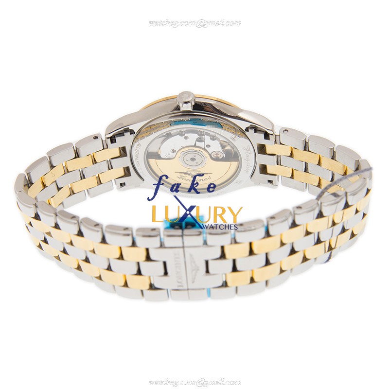 Longines Flagship L4.974.3.32.7 - Replica Watch - Automatic - Gold Plated Stainless Steel Strap - Image 4