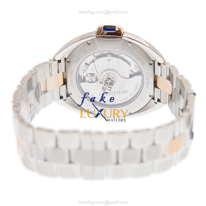 Cartier W2CL0010 BALLON BLEU Automatic Stainless Steel Replica Watch, Swiss Movement, Silver Dial - Image 4