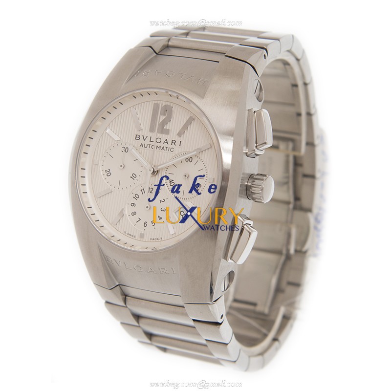 Bulgari EG40C6SSDCH ERGON Automatic Replica Watch, White Dial, Steel Bracelet - Image 3
