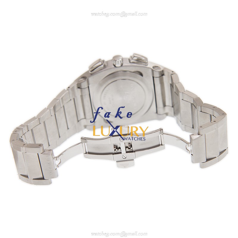Bulgari EG40C6SSDCH ERGON Automatic Replica Watch, White Dial, Steel Bracelet - Image 5