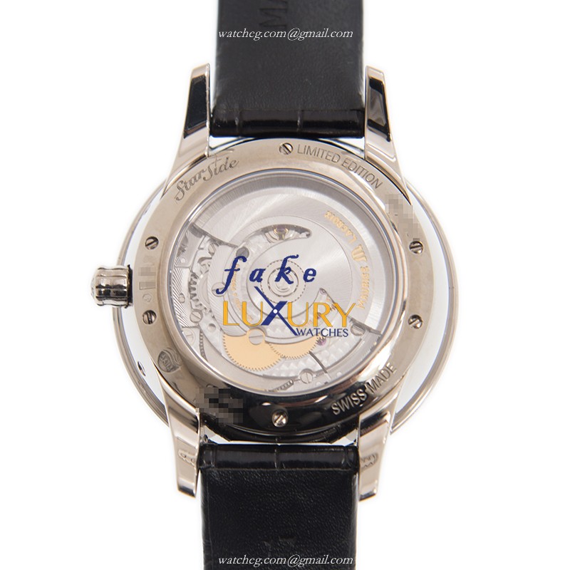 Maurice Lacroix SD6007-WD501-330 Starside Replica Watch With Automatic Movement, Black Dial, 18kt - Image 3