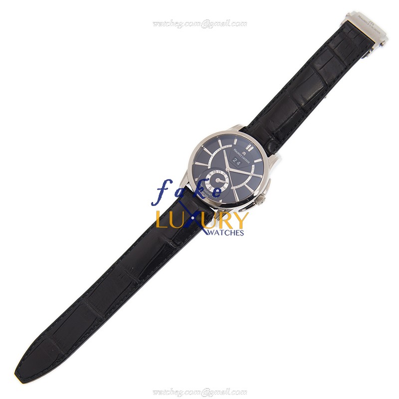 Maurice Lacroix Pontos PT6208-SS001-330 Replica Watch, Automatic Movement, Black Dial, Steel Case - Image 2