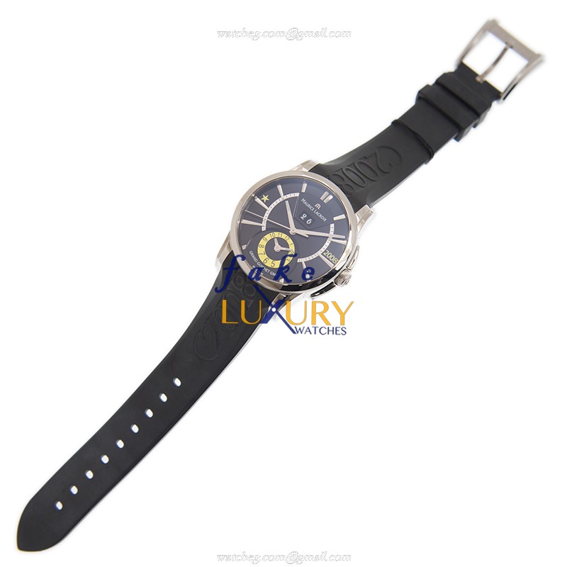 Maurice Lacroix PT6238-SS001-330 Pontos Automatic Black Dial Stainless Steel Replica Watch - Image 2